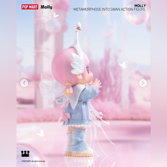 Pop Mart Molly Metamorphose Into Swan - Picture 4 of 11
